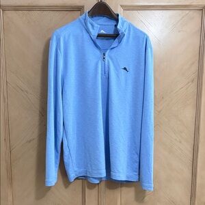 Tommy Bahama Light Quarter Zip Pullover - L